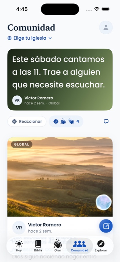 Quién escribió el devocional, dentro de Maná